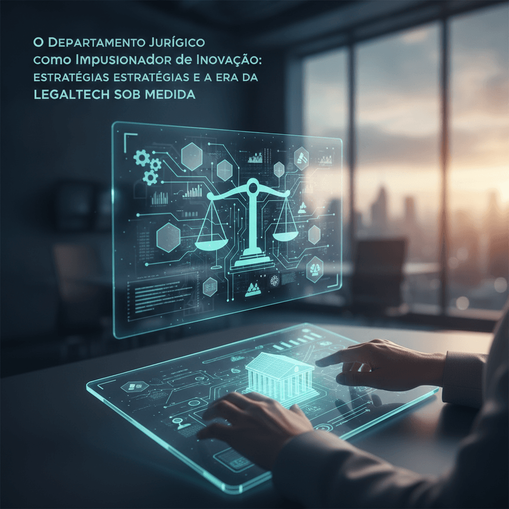 O Departamento Jurídico como Impulsionador de Inovação: Estratégias e a Era da Legaltech Sob Medida